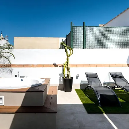 Apartment Pj Terraza Privada Banera Exterior Junto Catedral *
