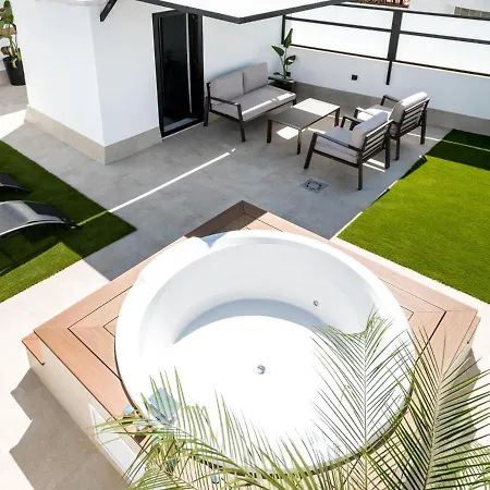 Apartment Pj Terraza Privada Banera Exterior Junto Catedral *