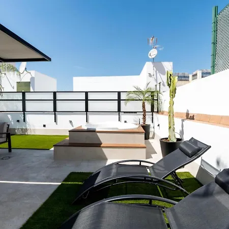 Apartment Pj Terraza Privada Banera Exterior Junto Catedral *