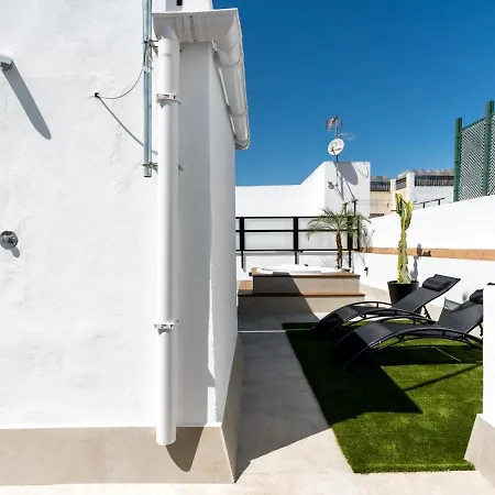 Pj Terraza Privada Banera Exterior Junto Catedral Apartment