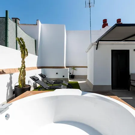 Apartmán Pj Terraza Privada Banera Exterior Junto Catedral